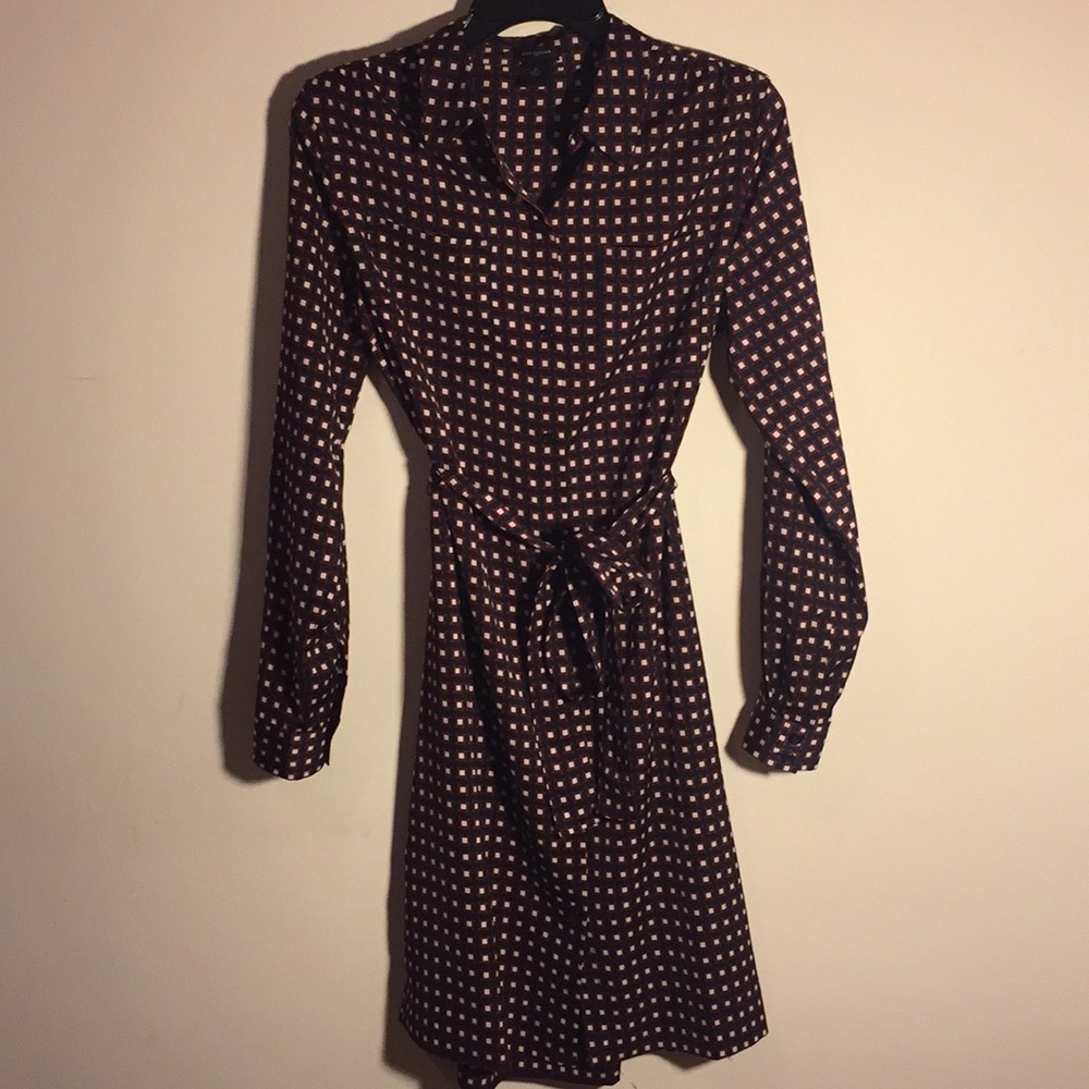 Ann Taylor Belted Shirtdress